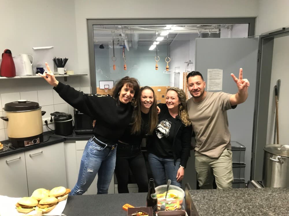 Bild vom Kiosk Team beim Putzbrunner Dorfcup